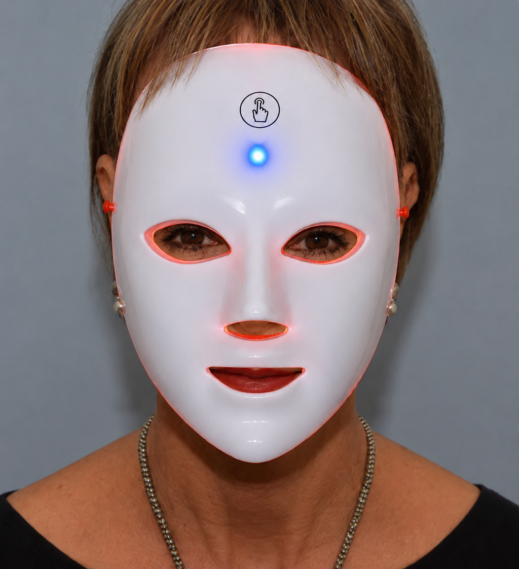 Masque LED 7 couleurs, fini le makeup !