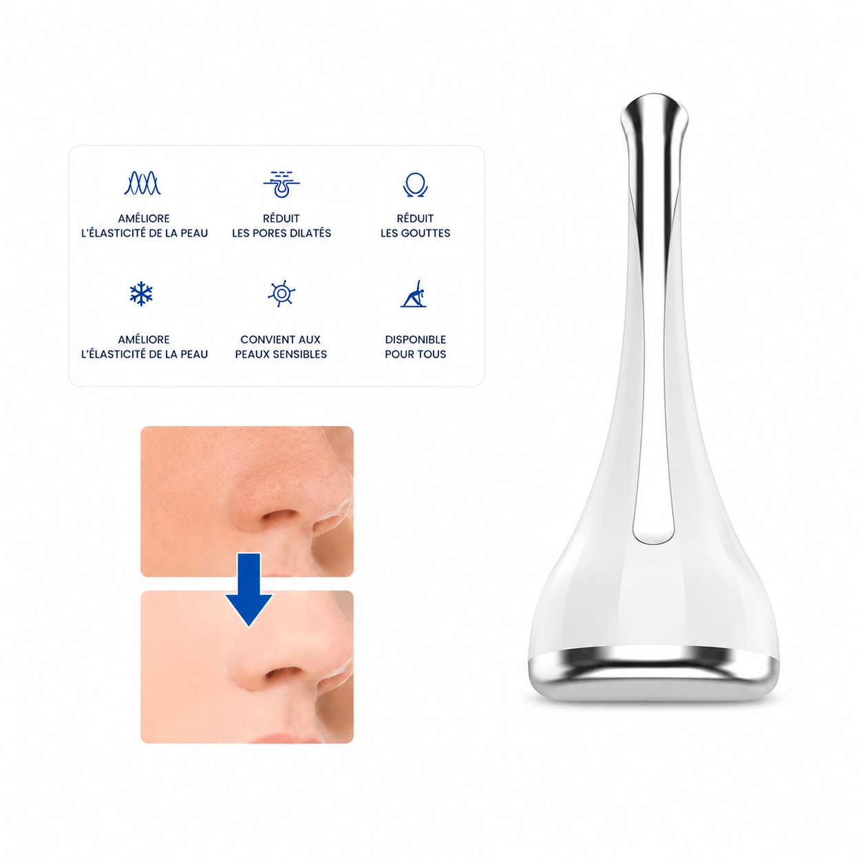 Compresse glacée - dégonfle votre visage en 2 minutes
